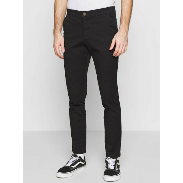 JACK & JONES ΑΝΔΡΙΚΟ ΠΑΝΤΕΛΟΝΙ CHINO BLACK 12174152