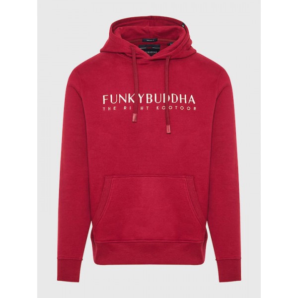 FUNKY BUDDHA ΦΟΥΤΕΡ ΜΕ ΚΟΥΚΟΥΛΑ FBM010-006-06 CRANBERRY