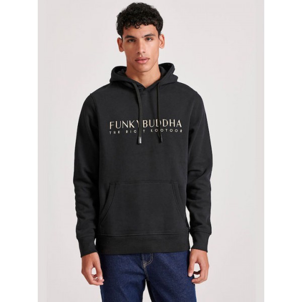 FUNKY BUDDHA ΦΟΥΤΕΡ ΜΕ ΚΟΥΚΟΥΛΑ FBM010-006-06 BLACK