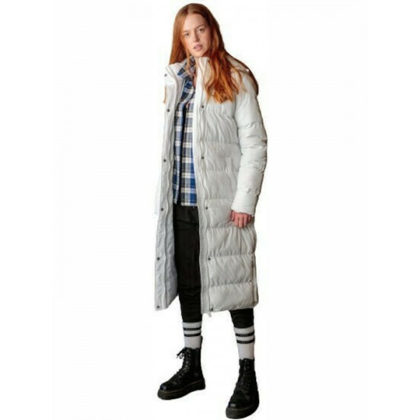 SPLENDID ΓΥΝΑΙΚΕΙΟ ΜΠΟΥΦΑΝ PUFFER ΜΕ ΚΟΥΚΟΥΛΑ 46-101-023 WHITE