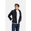 PACO & CO ΜΠΟΥΦΑΝ ΑΝΔΡΙΚΟ JEAN JACKET BLACK 2498327