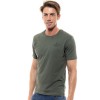 BISTON ΚΟΝΤΟΜΑΝΙΚΟ  T-SHIRT ΜΕ ΤΥΠΩΜΑ 47-206-001 KHAKI