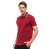 BISTON ΚΟΝΤΟΜΑΝΙΚΟ POLO T-SHIRT ΜΕ ΤΥΠΩΜΑ 47-206-010 RED