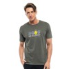 SPLENDID ΚΟΝΤΟΜΑΝΙΚΟ  T-SHIRT ΜΕ ΤΥΠΩΜΑ 47-206-031 KHAKI