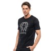 BISTON ΚΟΝΤΟΜΑΝΙΚΟ  T-SHIRT ΜΕ ΤΥΠΩΜΑ 47-206-041 BLACK