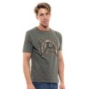 BISTON ΚΟΝΤΟΜΑΝΙΚΟ  T-SHIRT ΜΕ ΤΥΠΩΜΑ 47-206-042 KHAKI