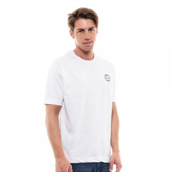 SPLENDID ΚΟΝΤΟΜΑΝΙΚΟ  T-SHIRT ΜΕ ΤΥΠΩΜΑ 47-206-054 WHITE