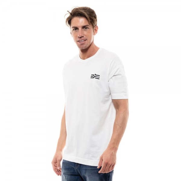 SPLENDID ΚΟΝΤΟΜΑΝΙΚΟ  T-SHIRT ΜΕ ΤΥΠΩΜΑ 47-206-055 WHITE