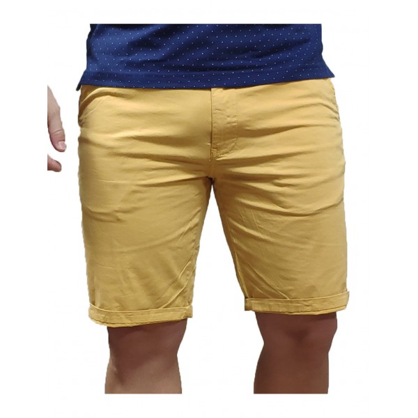 TOP STAR ΑΝΔΡΙΚΗ ΒΕΡΜΟΥΔΑ CHINO YELLOW BEIGE 18642