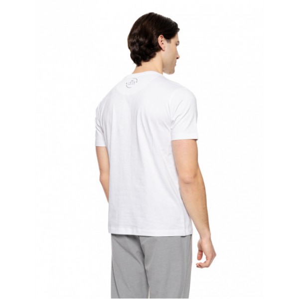 BISTON FASHION ΚΟΝΤΟΜΑΝΙΚΟ T-SHIRT 51-206-009 WHITE