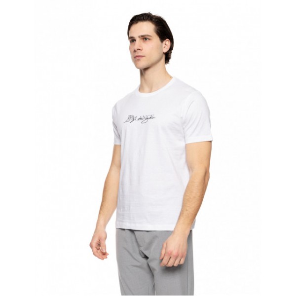 BISTON FASHION ΚΟΝΤΟΜΑΝΙΚΟ T-SHIRT 51-206-009 WHITE