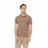 BISTON FASHION ΚΟΝΤΟΜΑΝΙΚΟ  POLO  T-SHIRT 51-206-035 DARK BEIGE