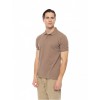 BISTON FASHION ΚΟΝΤΟΜΑΝΙΚΟ  POLO  T-SHIRT 51-206-035 DARK BEIGE