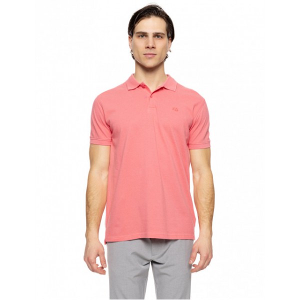 SPLENDID FASHION ΚΟΝΤΟΜΑΝΙΚΟ POLO  T-SHIRT 51-206-036 PINK