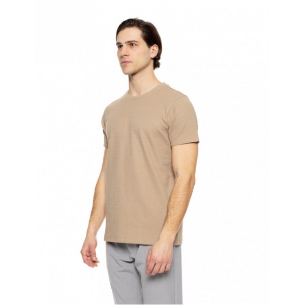 SPLENDID FASHION ΚΟΝΤΟΜΑΝΙΚΟ T-SHIRT 51-206-046 BEIGE