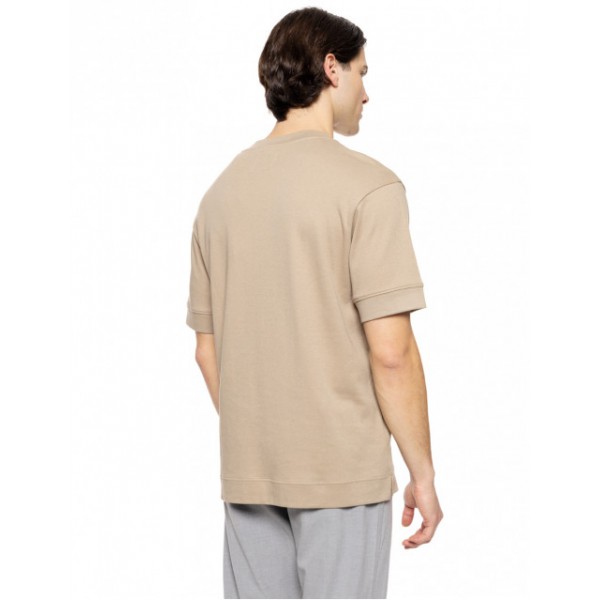 BISTON FASHION ΚΟΝΤΟΜΑΝΙΚΟ  T-SHIRT 51-206-047 BEIGE