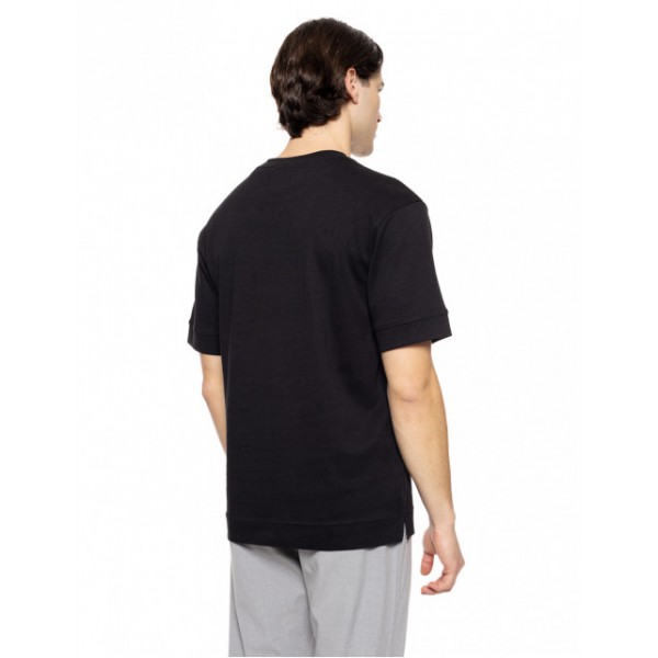 BISTON FASHION ΚΟΝΤΟΜΑΝΙΚΟ  T-SHIRT 51-206-047 BLACK