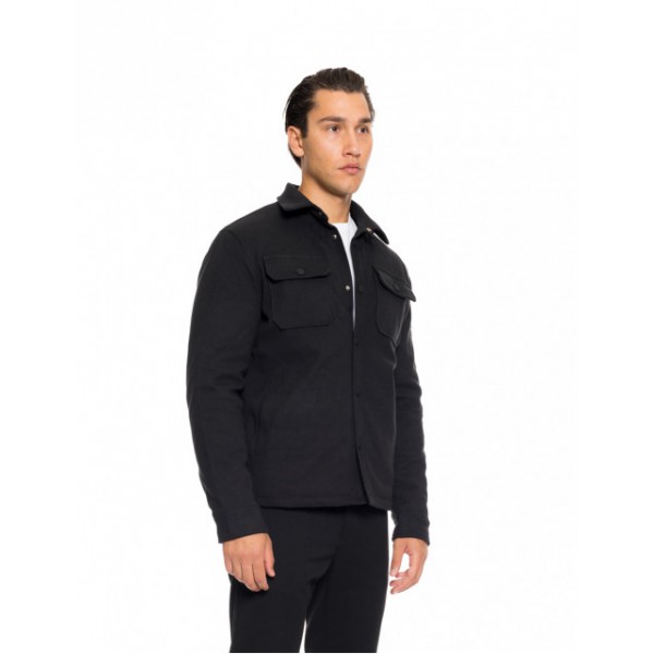 BISTON ΑΝΔΡΙΚΟ ΚΟΝΤΟ ΜΠΟΥΦΑΝ JACKET 52-201-106 BLACK