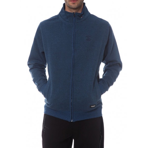 SPLENDID FASHION ΑΝΔΡΙΚΗ ΦΟΥΤΕΡ ΖΑΚΕΤΑ HOODIE INDIGO 40-206-026