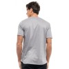 BISTON ΚΟΝΤΟΜΑΝΙΚΟ  T-SHIRT ΜΕ ΤΥΠΩΜΑ 47-206-013 GREY