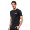 BISTON ΚΟΝΤΟΜΑΝΙΚΟ  T-SHIRT ΜΕ ΤΥΠΩΜΑ 47-206-078 BLACK