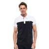 BISTON ΚΟΝΤΟΜΑΝΙΚΟ POLO T-SHIRT ΜΕ ΤΥΠΩΜΑ 47-206-066 BLACK