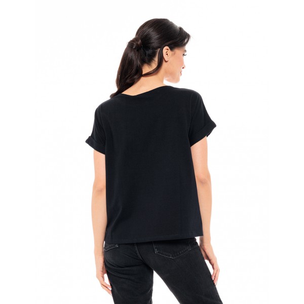 SPLENDID ΜΠΛΟΥΖΑΚΙ T-SHIRT BLACK 49-106-009