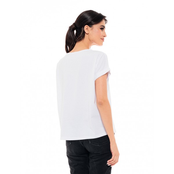 SPLENDID ΜΠΛΟΥΖΑΚΙ T-SHIRT WHITE 49-106-009