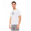 BISTON ΚΟΝΤΟΜΑΝΙΚΟ  T-SHIRT ΜΕ ΣΤΑΜΠΑ 49-206-012 WHITE