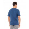 BISTON ΚΟΝΤΟΜΑΝΙΚΟ  T-SHIRT ΜΕ ΣΤΑΜΠΑ 49-206-018 INDIGO