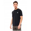 SPLENDID ΚΟΝΤΟΜΑΝΙΚΟ  T-SHIRT ΜΕ ΣΤΑΜΠΑ 49-206-024 BLACK