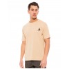 SPLENDID ΚΟΝΤΟΜΑΝΙΚΟ  T-SHIRT ΜΕ ΣΤΑΜΠΑ 49-206-024 BEIGE