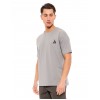 SPLENDID  ΚΟΝΤΟΜΑΝΙΚΟ  T-SHIRT ΜΕ ΣΤΑΜΠΑ 49-206-024 LT GREY