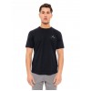 BISTON ΚΟΝΤΟΜΑΝΙΚΟ  T-SHIRT ΜΕ ΣΤΑΜΠΑ 49-206-028 BLACK