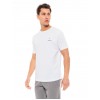 BISTON ΚΟΝΤΟΜΑΝΙΚΟ  T-SHIRT ΜΕ ΣΤΑΜΠΑ 49-206-028 WHITE