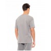 BISTON ΚΟΝΤΟΜΑΝΙΚΟ  T-SHIRT ΜΕ ΣΤΑΜΠΑ 49-206-032 LT GREY