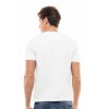 BISTON ΚΟΝΤΟΜΑΝΙΚΟ  T-SHIRT ΜΕ ΤΥΠΩΜΑ 47-206-038 WHITE