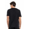 SPLENDID ΚΟΝΤΟΜΑΝΙΚΟ  T-SHIRT ΜΕ ΤΥΠΩΜΑ 47-206-031 BLACK