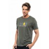 SPLENDID ΚΟΝΤΟΜΑΝΙΚΟ  T-SHIRT ΜΕ ΤΥΠΩΜΑ 47-206-031 KHAKI