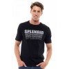 SPLENDID ΚΟΝΤΟΜΑΝΙΚΟ  T-SHIRT ΜΕ ΤΥΠΩΜΑ 47-206-047 BLACK