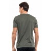 SPLENDID ΚΟΝΤΟΜΑΝΙΚΟ  T-SHIRT ΜΕ ΤΥΠΩΜΑ 47-206-047 KHAKI