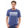 SPLENDID ΚΟΝΤΟΜΑΝΙΚΟ  T-SHIRT ΜΕ ΤΥΠΩΜΑ 47-206-047 INDIGO