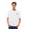 SPLENDID ΚΟΝΤΟΜΑΝΙΚΟ  T-SHIRT ΜΕ ΤΥΠΩΜΑ 47-206-055 WHITE