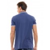 BISTON ΚΟΝΤΟΜΑΝΙΚΟ POLO T-SHIRT ΜΕ ΤΥΠΩΜΑ 47-206-010 INDIGO