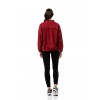 BODYMOVE ΖΑΚΕΤΑ ΓΥΝΑΙΚΕΙΑ BOMBER FLEECE 1413 BORDO