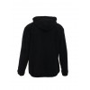 BODYMOVE ΖΑΚΕΤΑ ΜΕ ΚΟΥΚΟΥΛΑ FLEECE  BLACK  1375