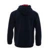 BODYMOVE ΖΑΚΕΤΑ ΜΕ ΚΟΥΚΟΥΛΑ FLEECE  NAVY  1375