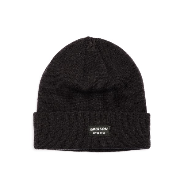 EMERSON UNISEX ΣΚΟΥΦΟΣ BEANIES BLACK 222.EU03.19