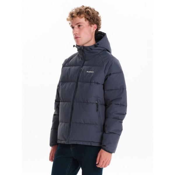 EMERSON ΑΝΔΡΙΚΟ ΜΠΟΥΦΑΝ PUFFER ΜΕ ΚΟΥΚΟΥΛΑ DUSTY BLUE 242.EM10.90