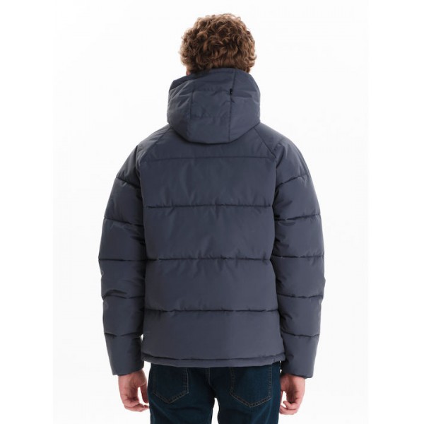 EMERSON ΑΝΔΡΙΚΟ ΜΠΟΥΦΑΝ PUFFER ΜΕ ΚΟΥΚΟΥΛΑ DUSTY BLUE 242.EM10.90